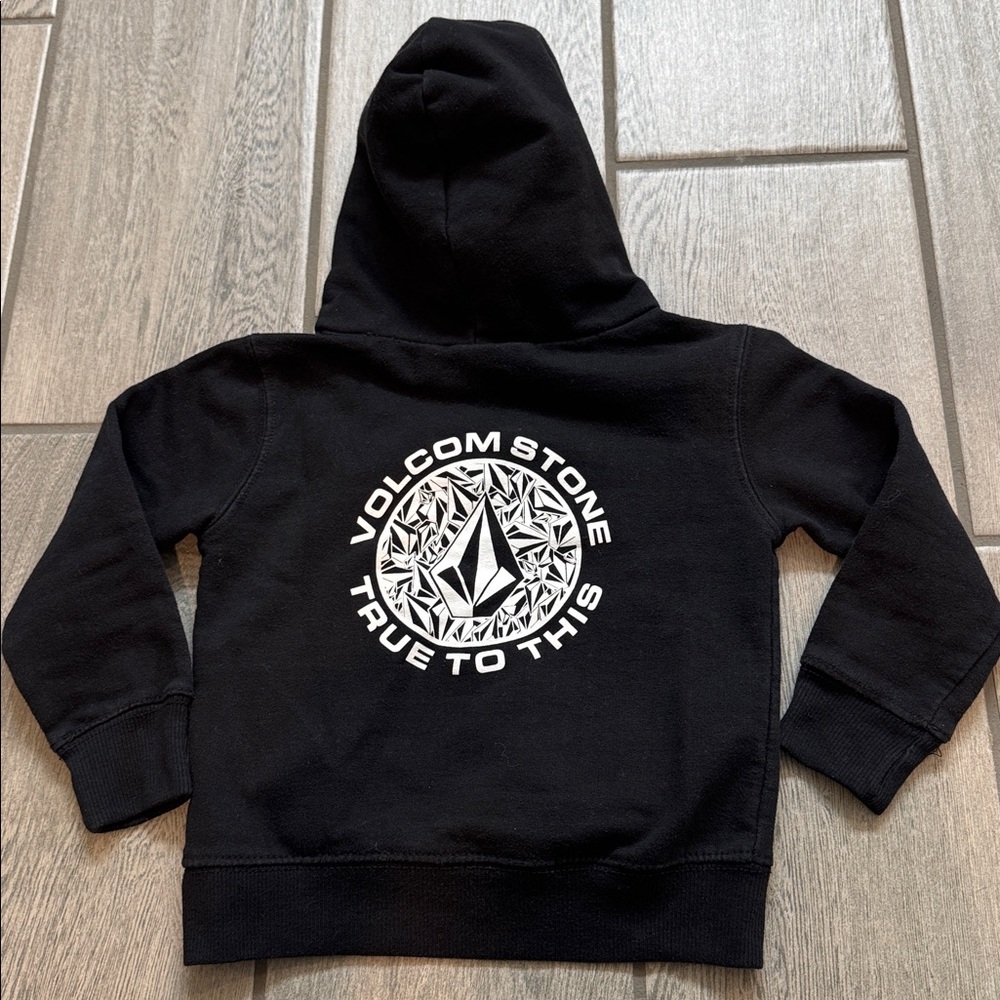 Volcom Toddler 2T Black Hoodie - Picture 5 of 7